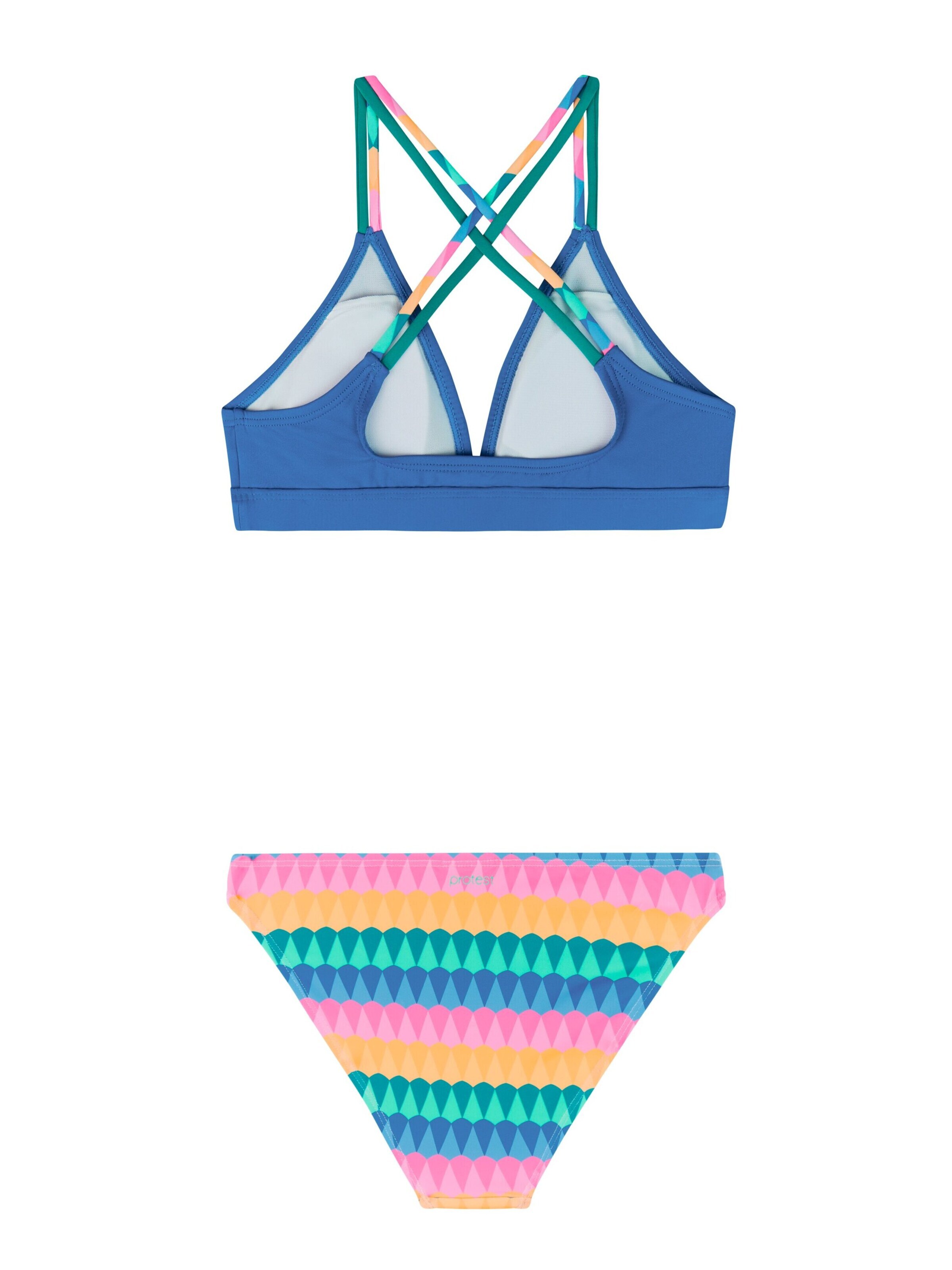 PROTEST Triangel Bikini 'PRTAmia JR' in Blauw