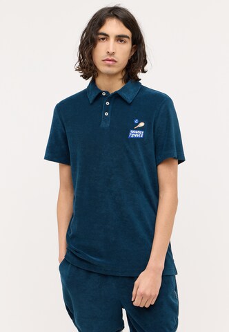 MUSTANG Shirt in Blue: front