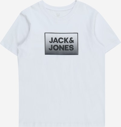 Jack & Jones Junior Camiseta 'STEEL' en negro / blanco, Vista del producto