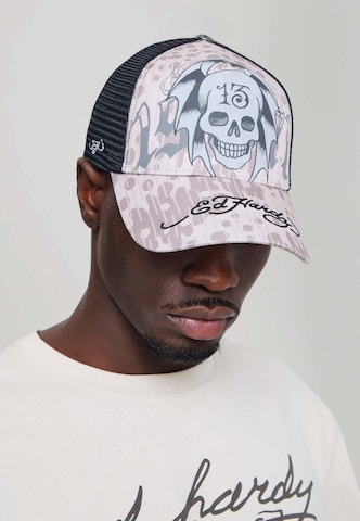 Ed Hardy Шапка с козирка в сиво