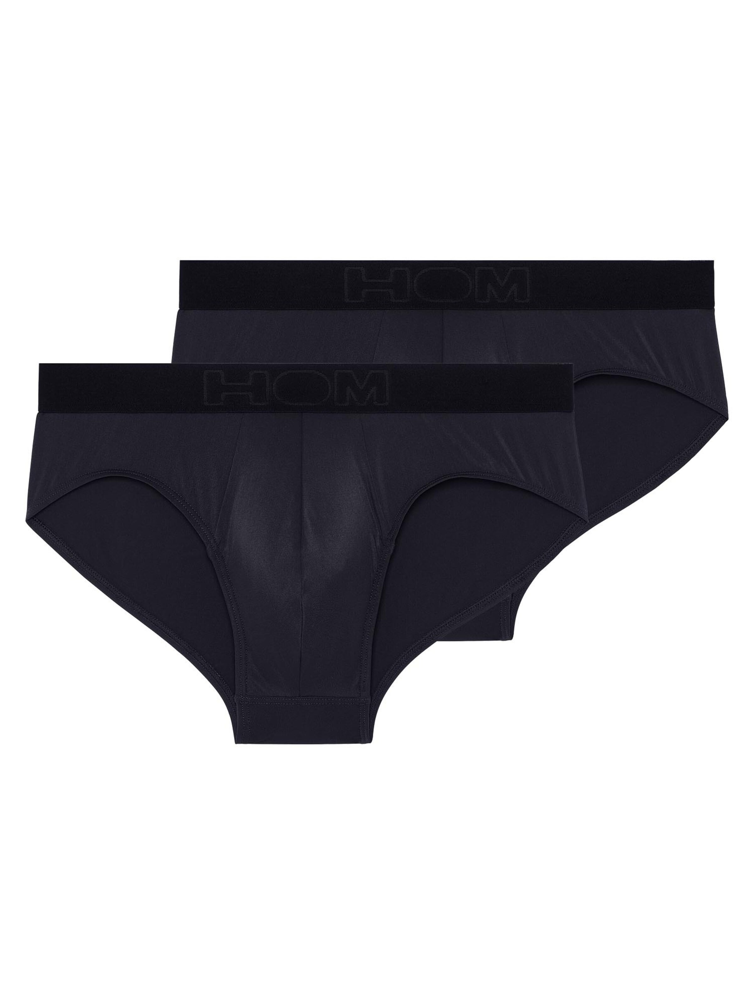 HOM Slip 'Supersoft'‌‌‌‌‌‌ in Schwarz: Vorderseite