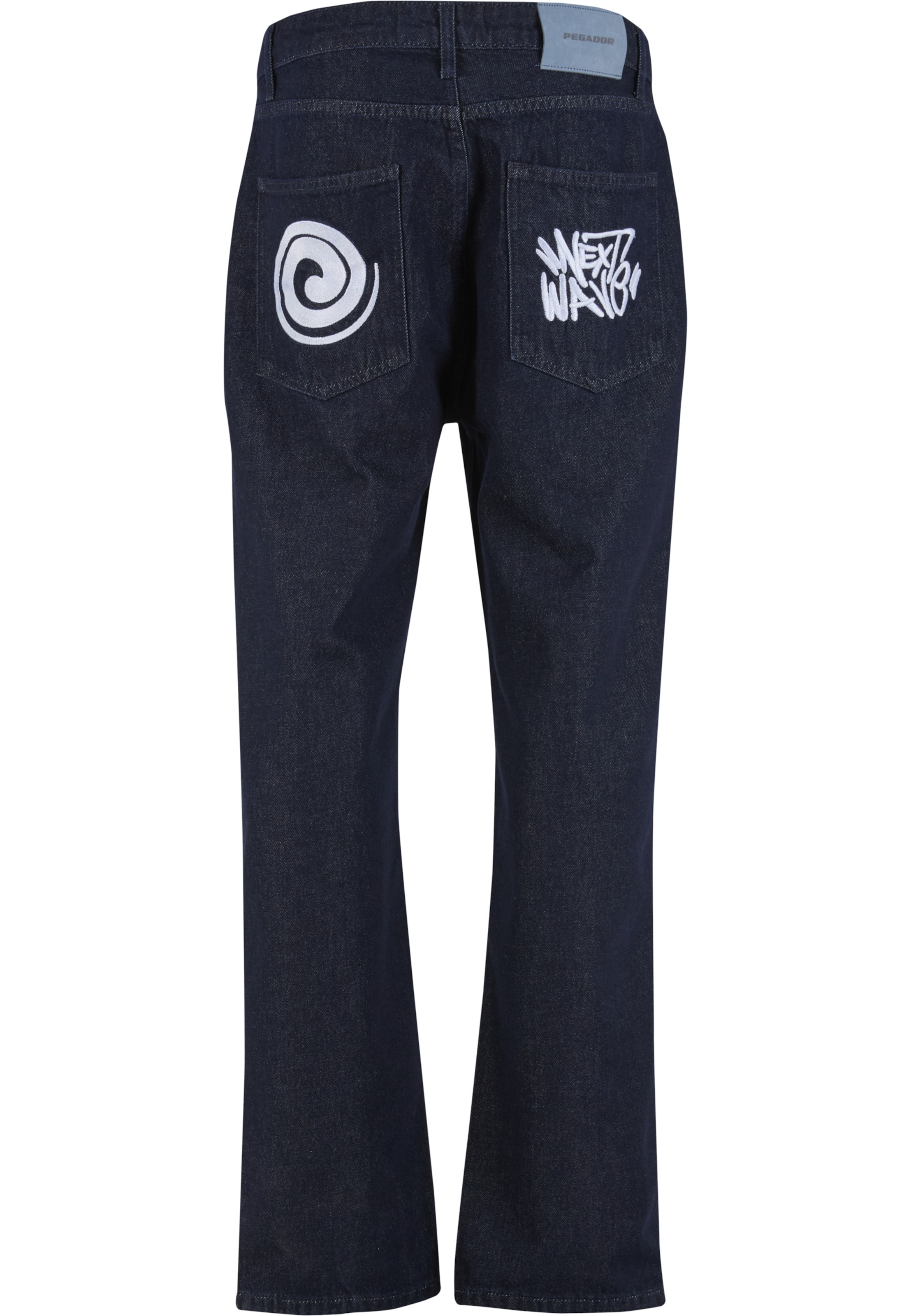 Wide Leg Jean Pegador en bleu