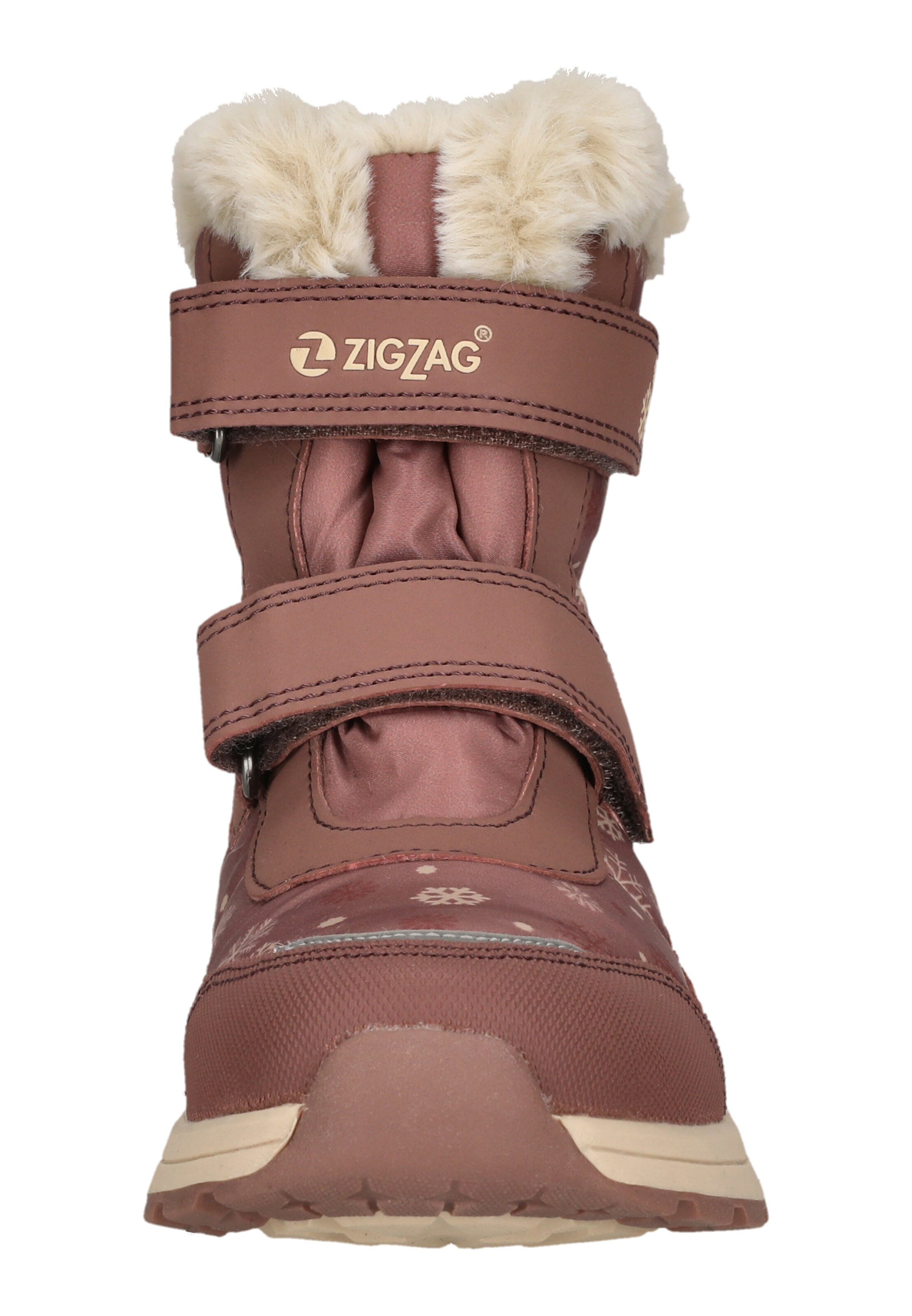 ZigZag Snow Boots in Pink