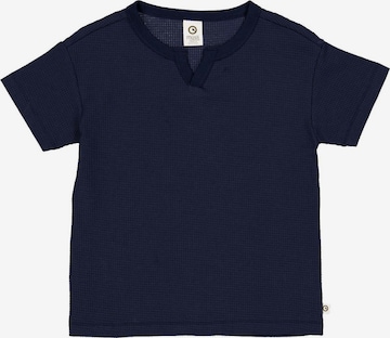 Müsli by GREEN COTTON Shirt in Blauw: voorkant