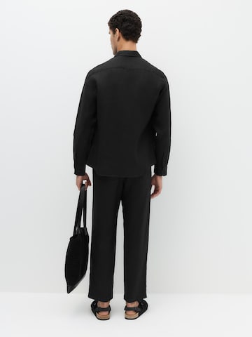 Marks & Spencer Regular Fit Hemd in Schwarz