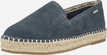 Espadrilles s.Oliver en bleu : devant