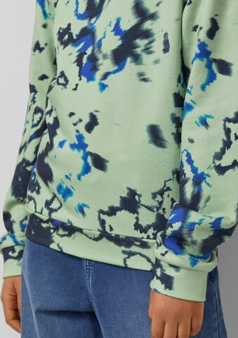 s.Oliver Sweatshirt in Green