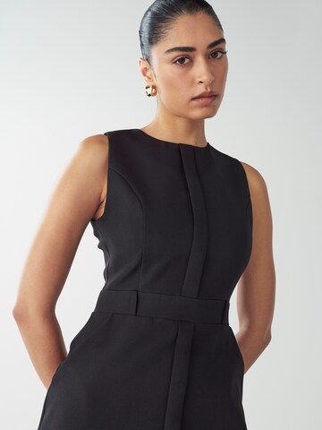 Robe fourreau Willa en noir