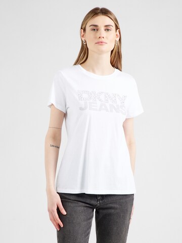 balta DKNY Marškinėliai: priekis