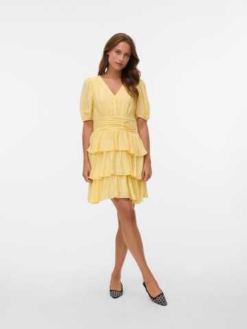 VERO MODA Dress 'VMLISE' in Yellow