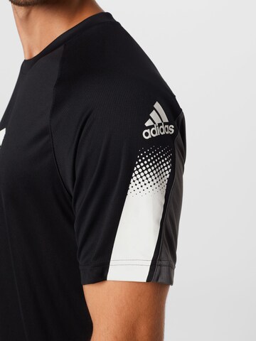 Tricou funcțional 'Seaso' de la ADIDAS SPORTSWEAR pe negru