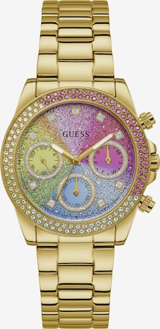 GUESS Analog Watch 'Sol' in Gold: front