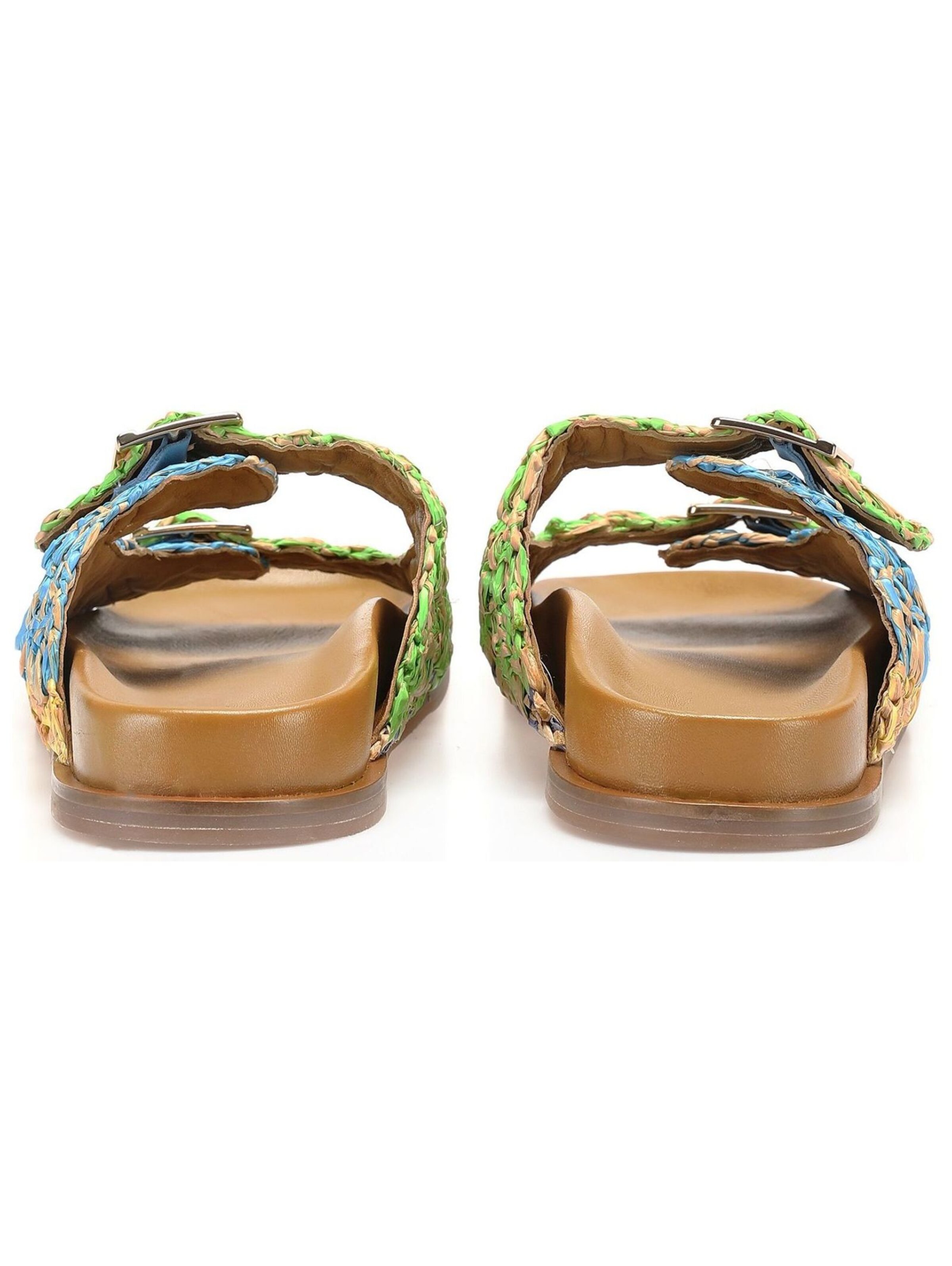 Mule INUOVO en mélange de couleurs