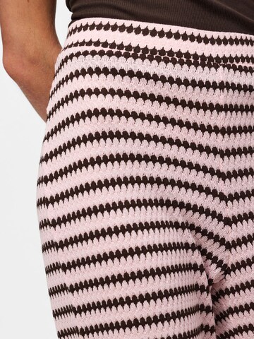 PIECES Loosefit Broek 'PCJeya' in Roze