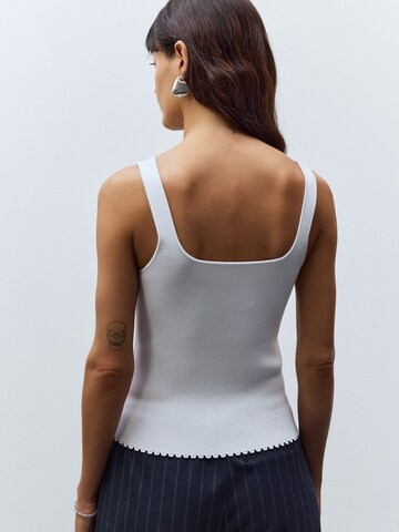 Next Knitted Top in White