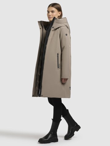 khujo Winterjacke 'NELLEN' in Beige