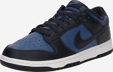 Sneaker bassa 'Dunk' di Nike Sportswear in blu: frontale