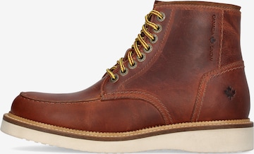 Bottines à lacets 'MOUNT REED' CANADA SNOW en marron : devant