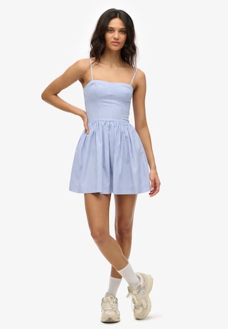 Superdry Zomerjurk in Blauw