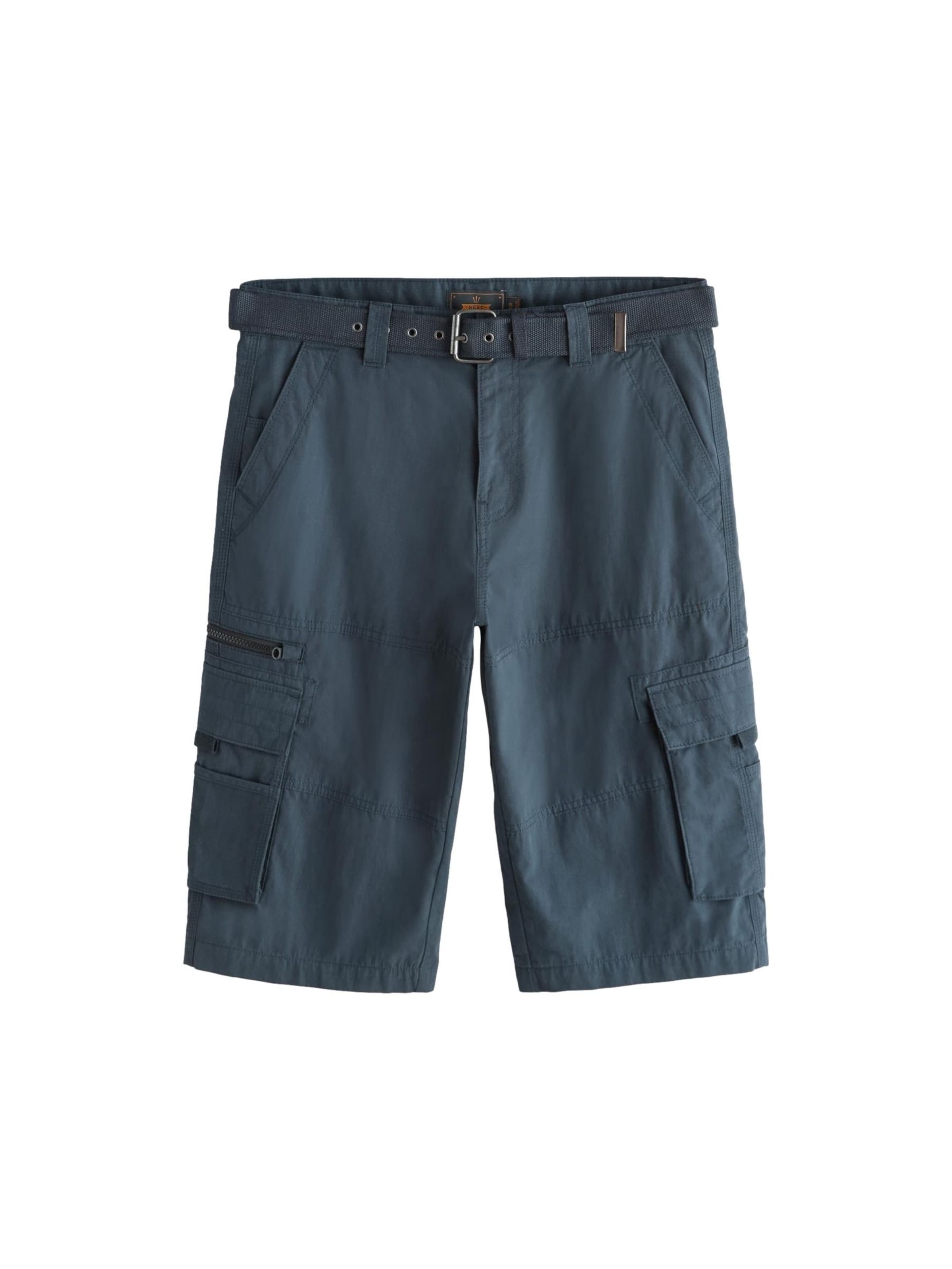 Next regular Cargobukser i blå: forside