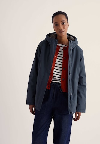Seasalt Cornwall Funktionsjakke ' Janelle ' i blå: forside