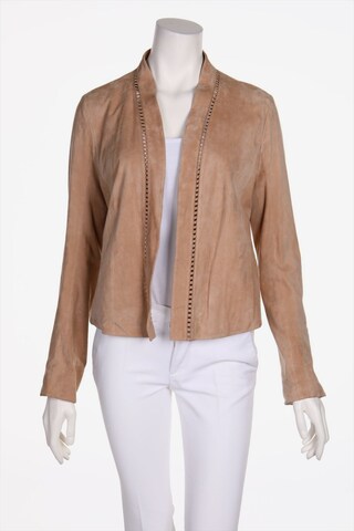 JONATHAN CUKIERMAN Jacket & Coat in L in Beige: front