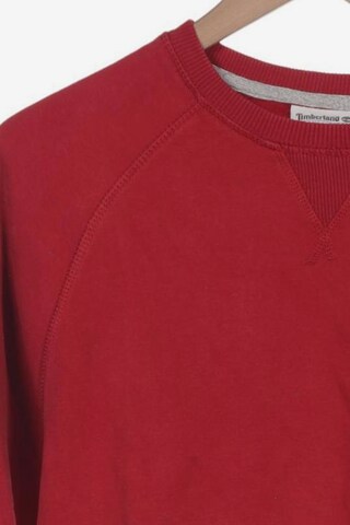 TIMBERLAND Sweatshirt & Zip-Up Hoodie in S in Red