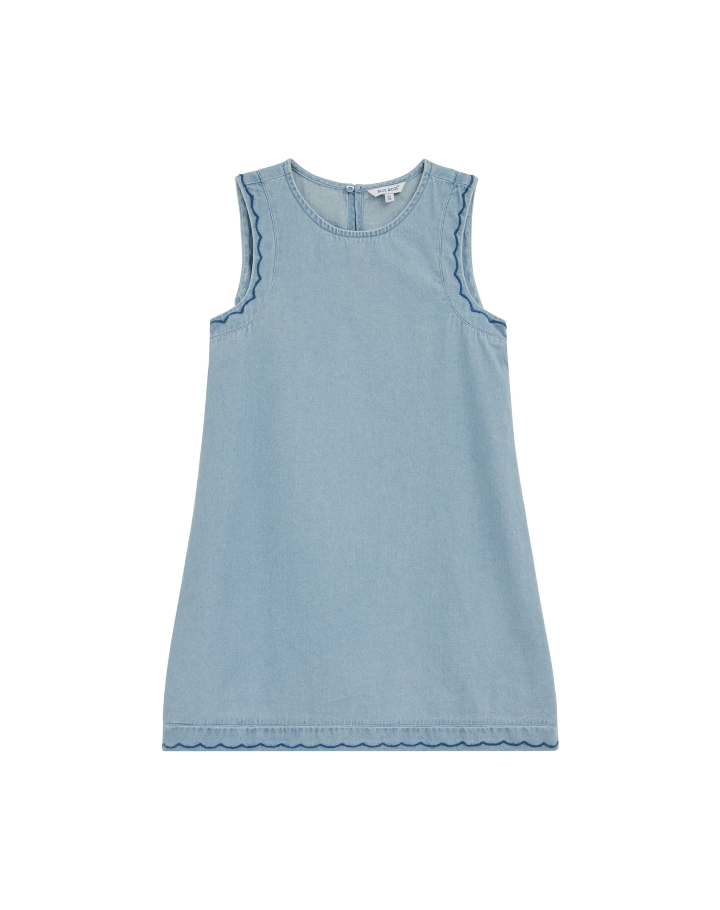 WE Fashion Kleit, värv sinine: eest vaates