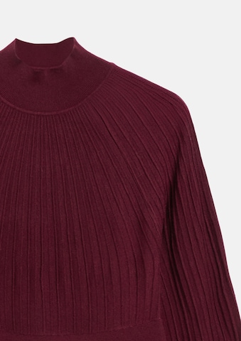 Robes en maille s.Oliver en rouge : devant