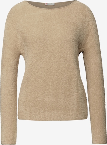 STREET ONE Pullover in Beige: Vorderseite