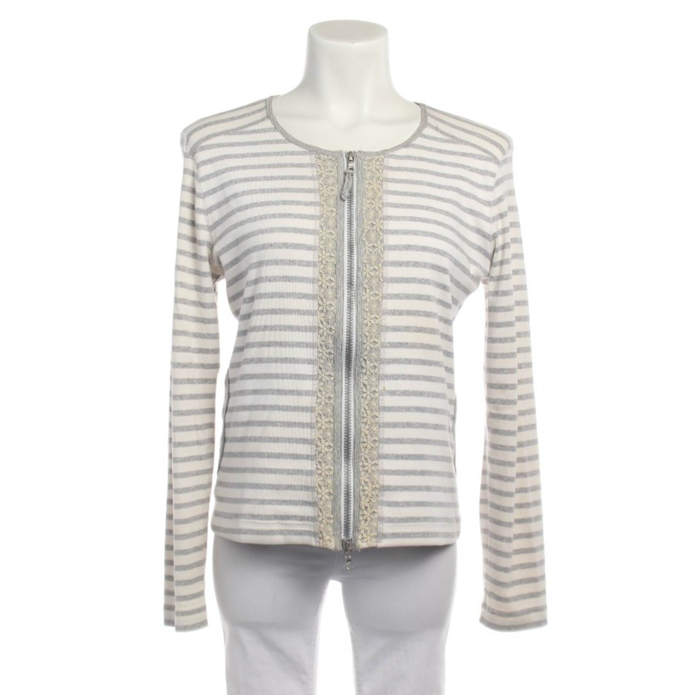 Marc Cain Jacket & Coat in XL in Grey: front