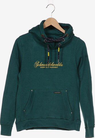 Schmuddelwedda Sweatshirt & Zip-Up Hoodie in S in Green: front