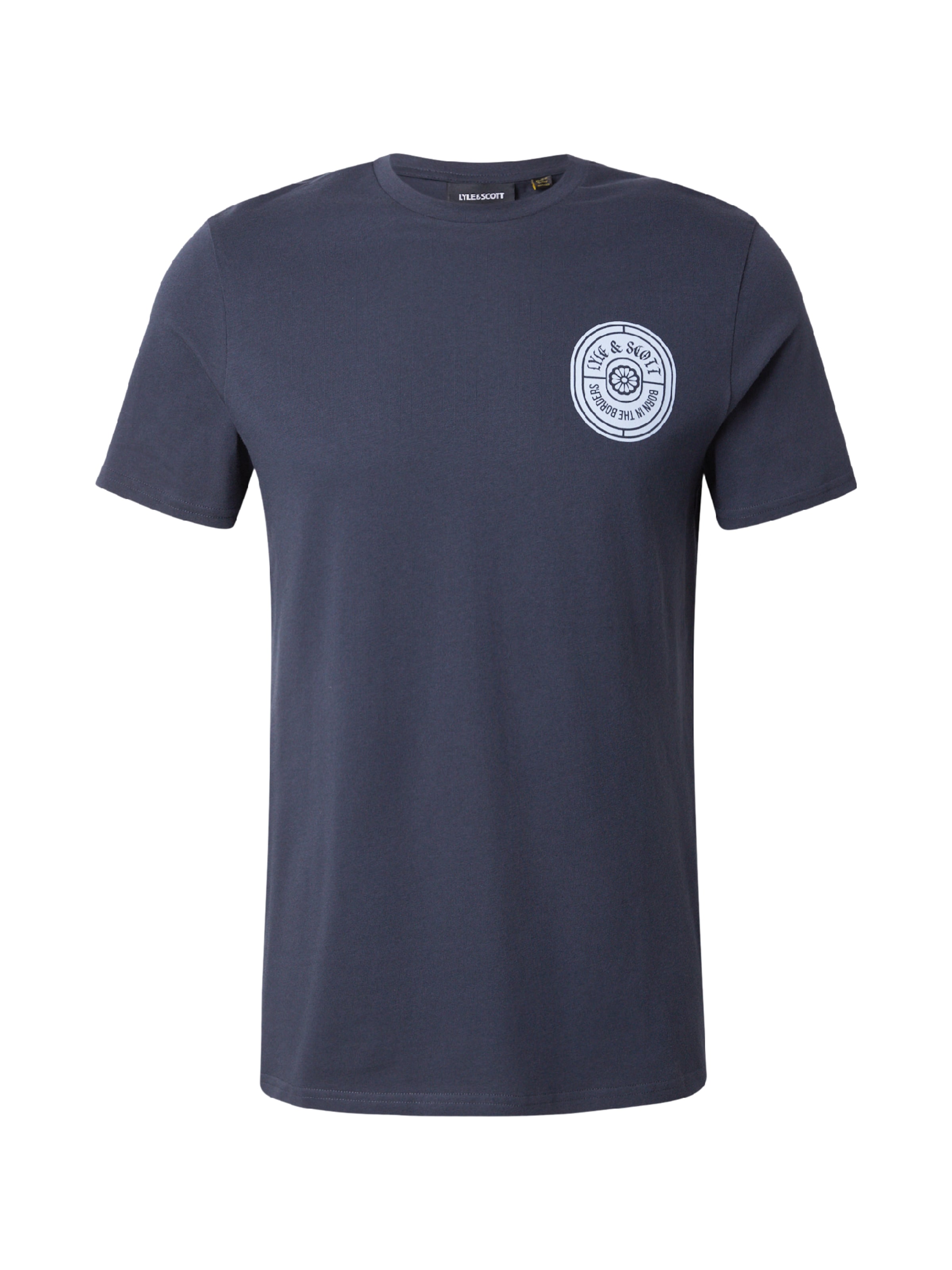 Lyle & Scott Shirt in Blauw: voorkant