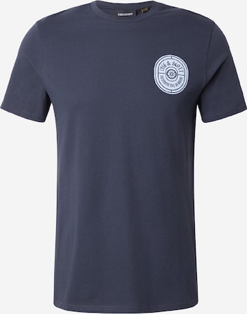 T-Shirt Lyle & Scott en bleu : devant