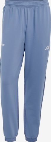 ADIDAS PERFORMANCE Regular Sports trousers 'Tech Apparel' in Blue: front