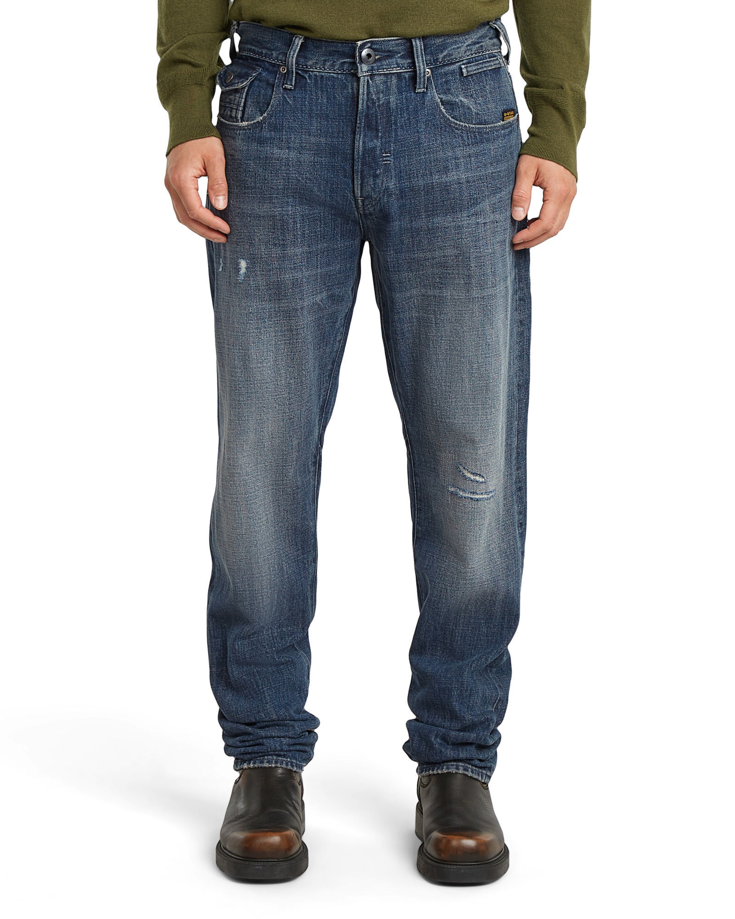 G-STAR Tapered Jeans in Blau: Vorderseite