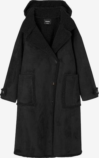 Pull&Bear Winter Coat in Black, Item view
