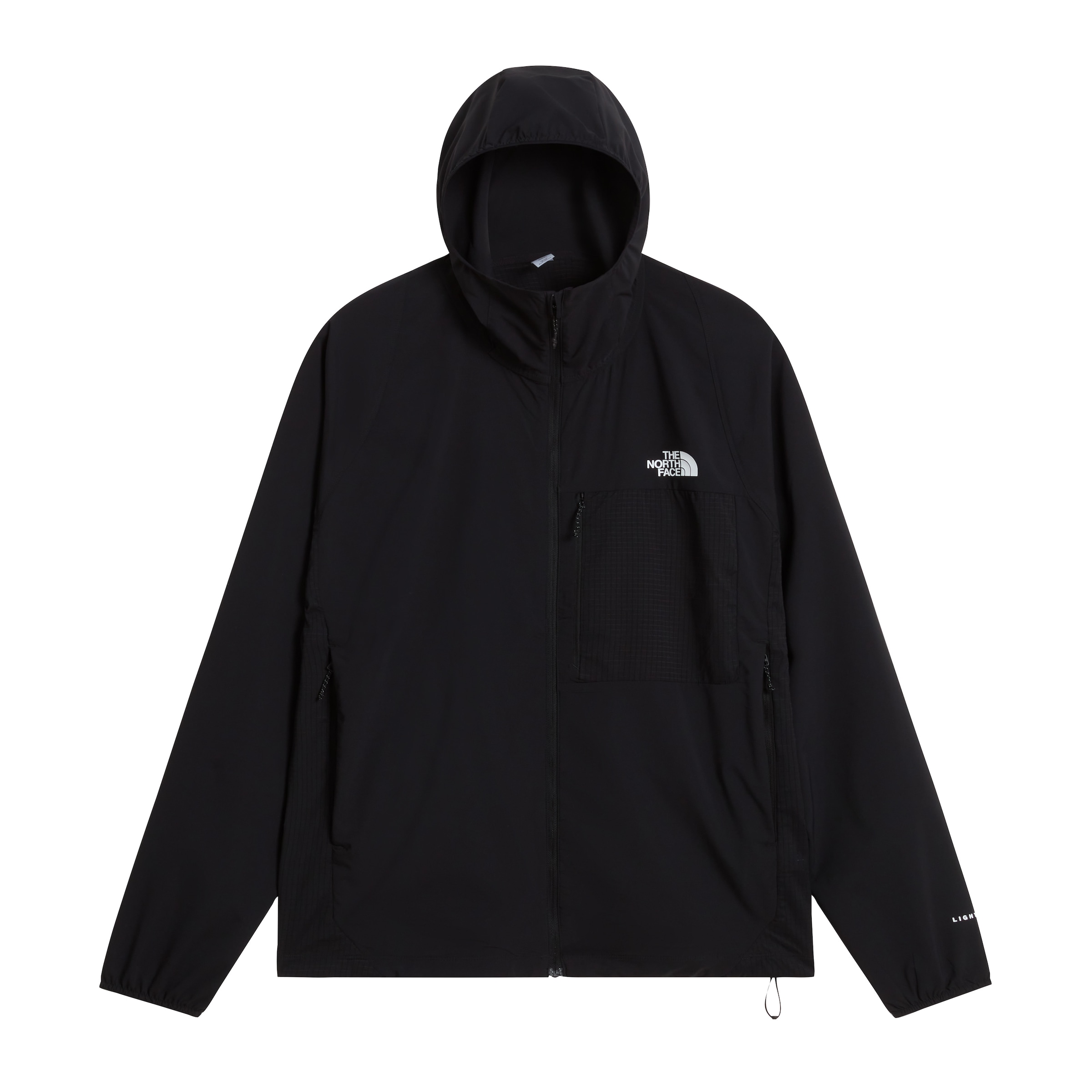 THE NORTH FACE Trainingsjacke in Schwarz: Vorderseite