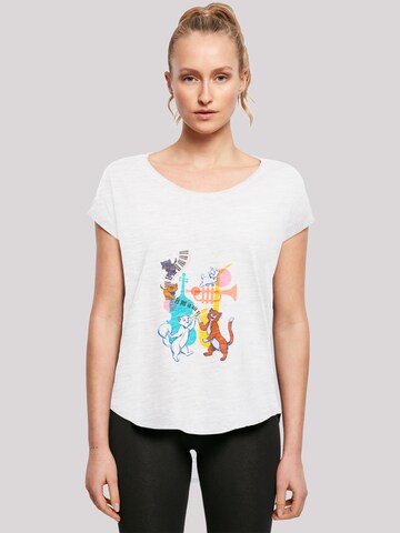 F4NT4STIC Shirt in White: front