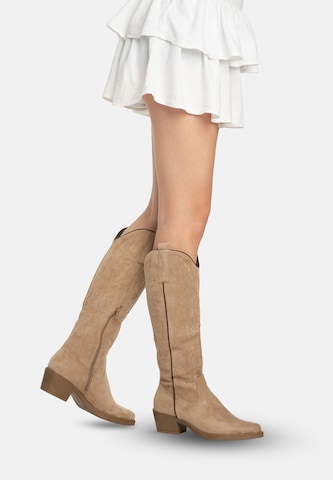 Salinyang Comwboystøvler i grøn