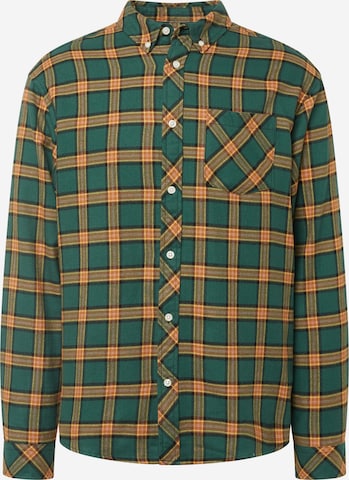 Redefined Rebel Button Up Shirt 'Houston' in Green: front