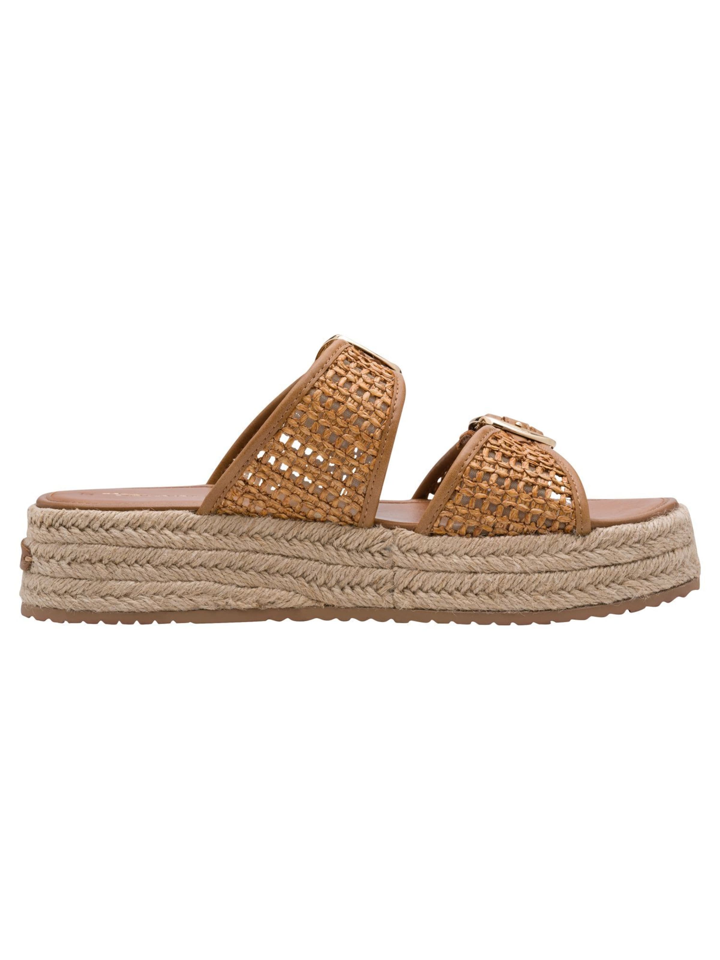 Mule Tamaris en marron