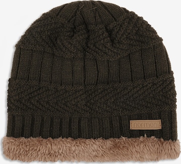 normani Beanie ' Kebili ' in Brown: front