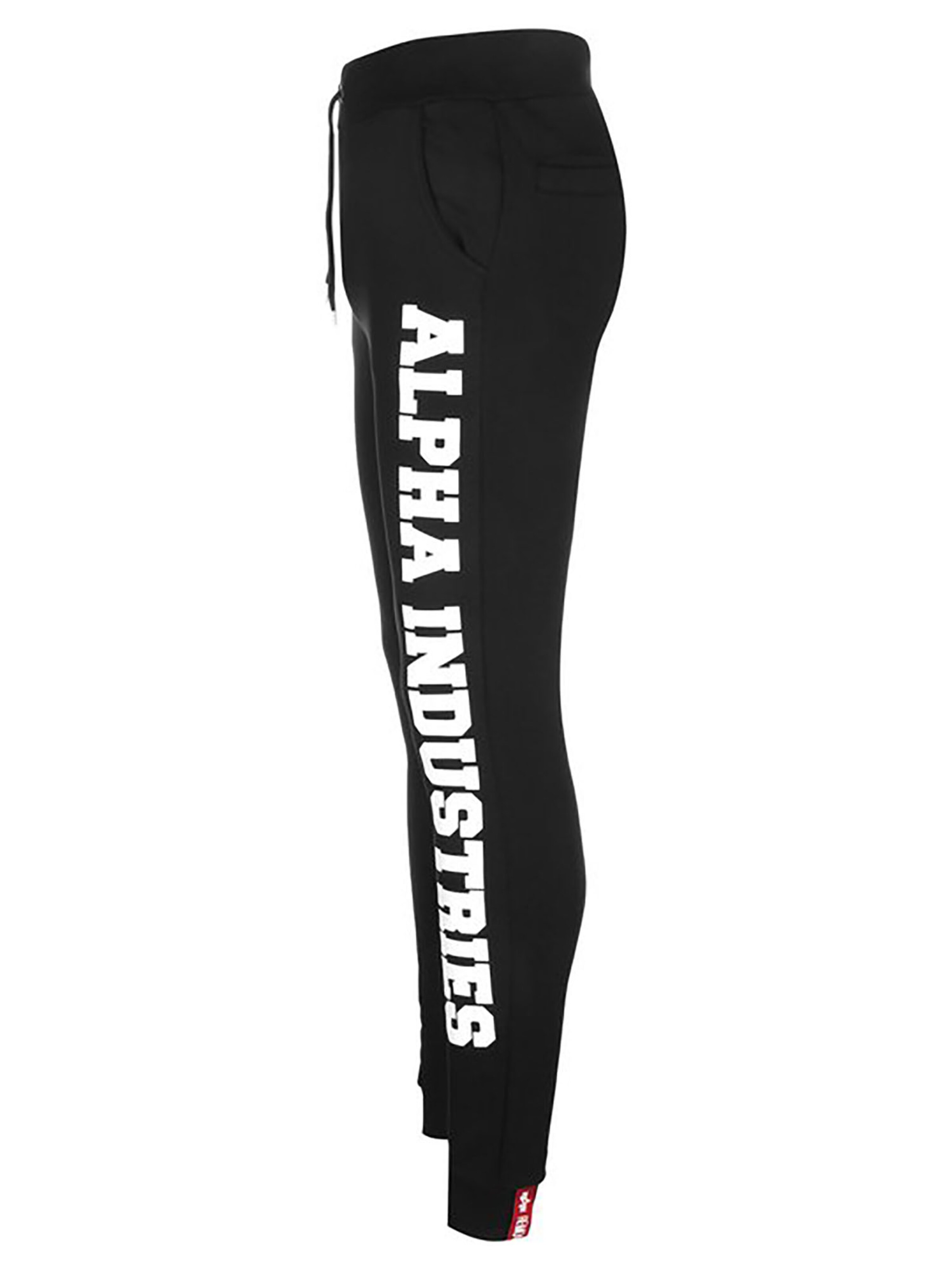 ALPHA INDUSTRIES Regular Pants in Black