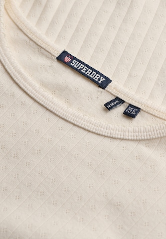 T-shirt 'Athletic Essentials' Superdry & Co en blanc