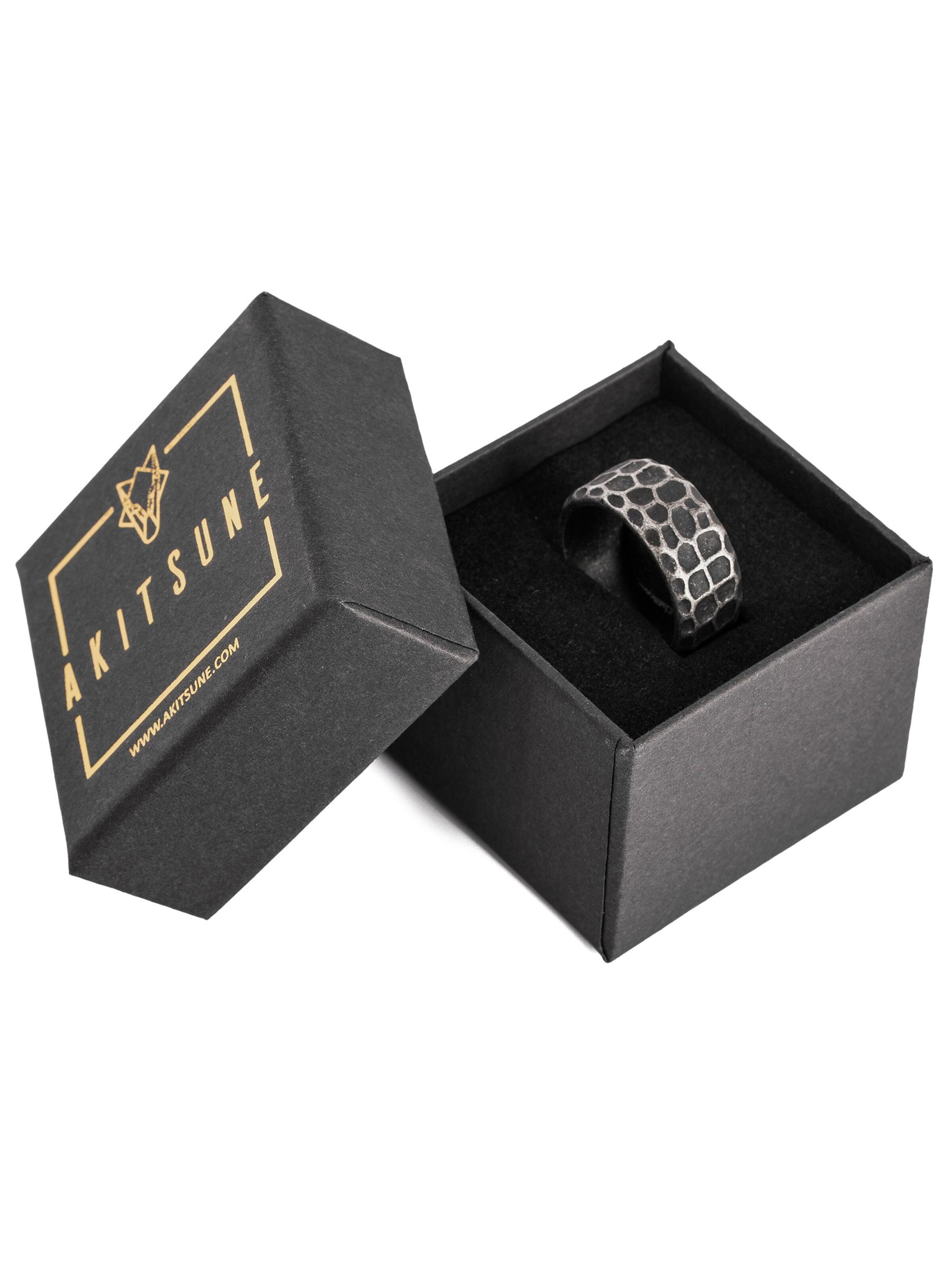 Akitsune Ring 'Terra' in Silver