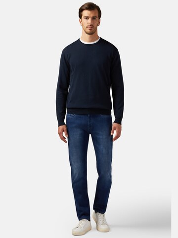 Boggi Milano Pullover 'Pima' in Blau