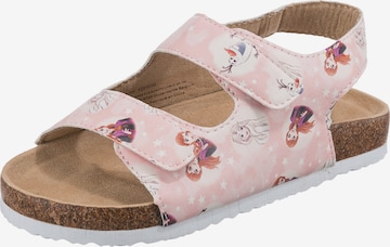 Disney Die Eiskönigin Sandals in Pink: front