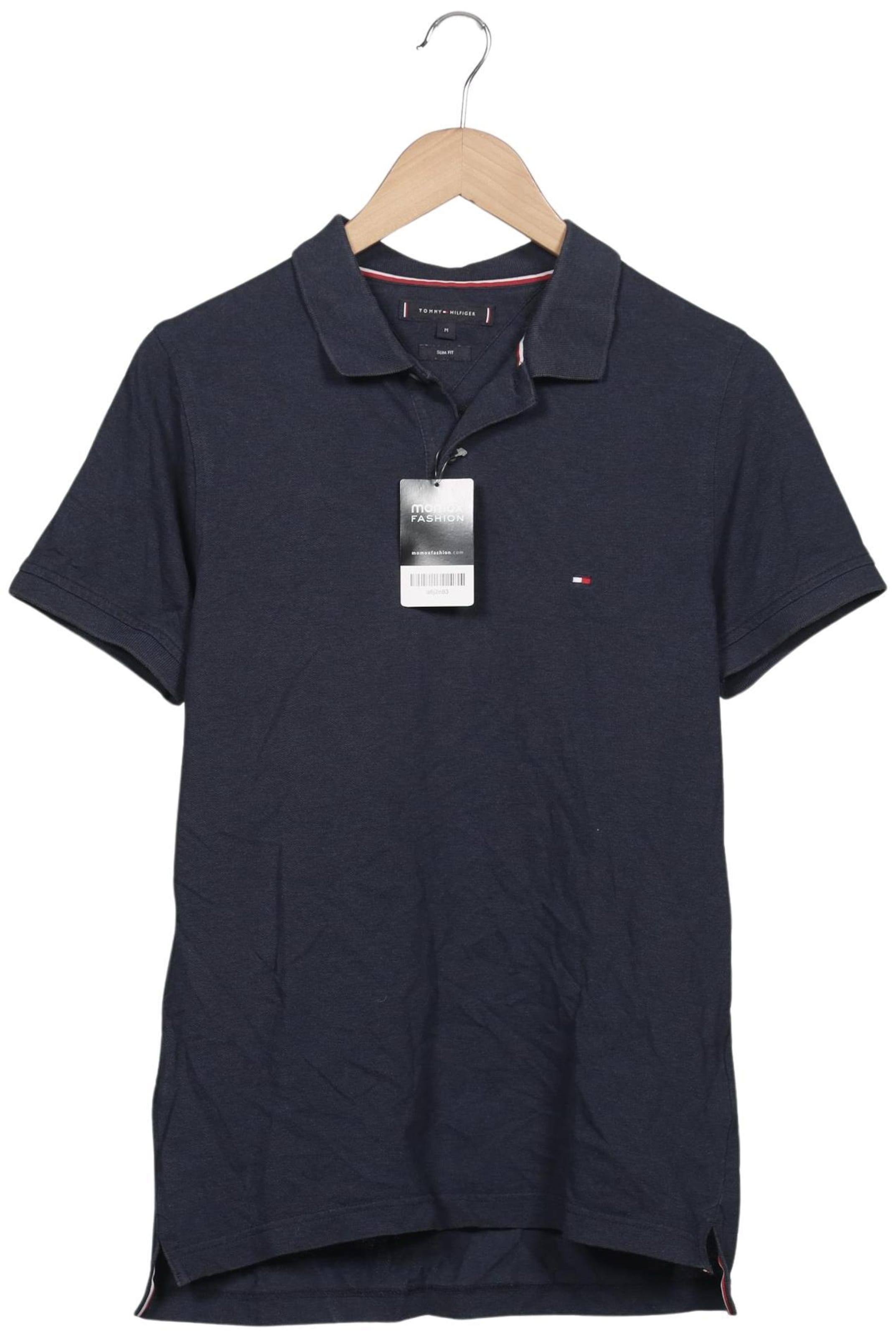 TOMMY HILFIGER Poloshirt M in Blau: Vorderseite