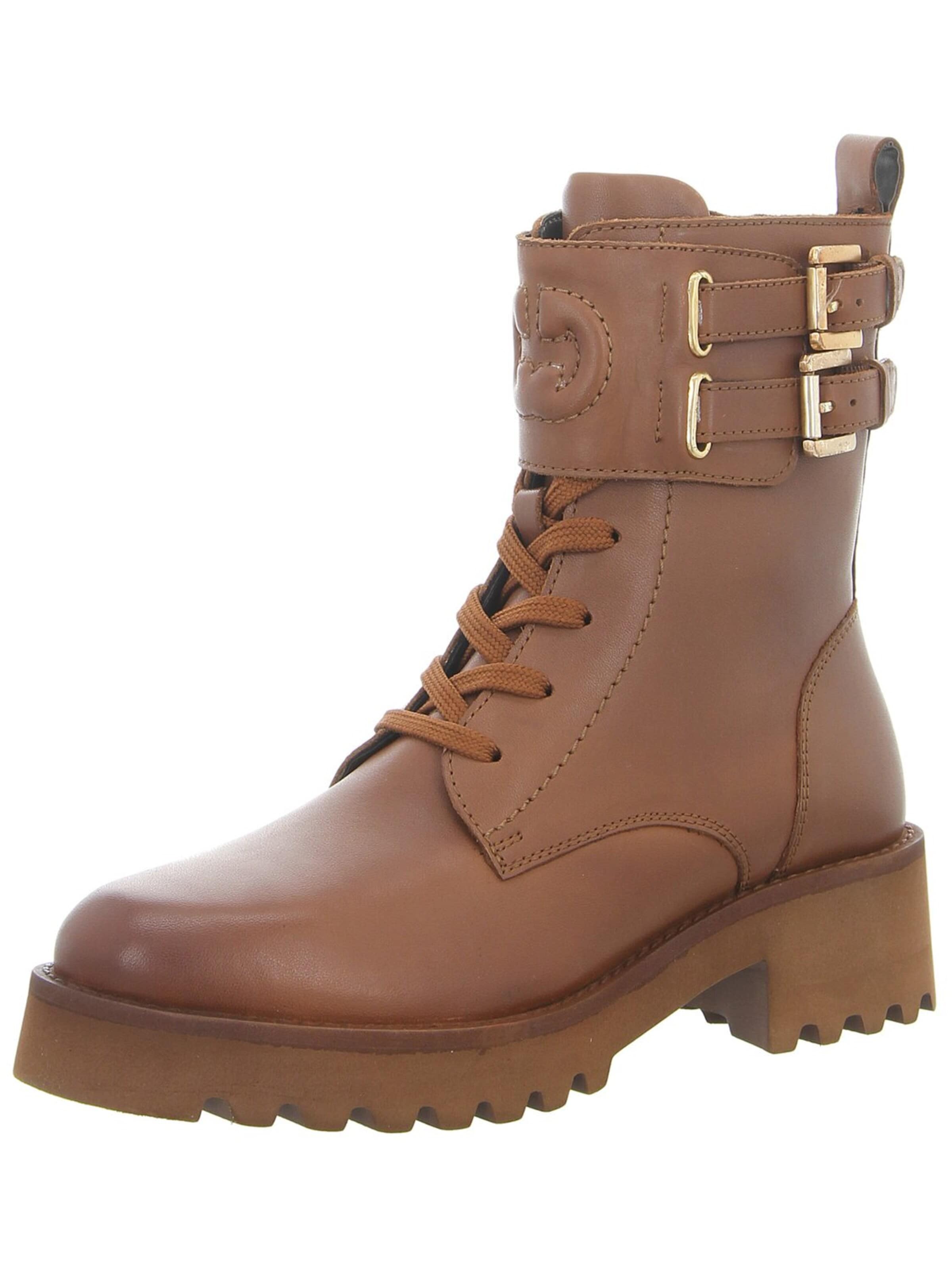GERRY WEBER Schnürstiefel‌‌‌‌‌‌‌‌‌ in Braun: Vorderseite